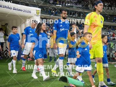Mascotes - Cruzeiro X Corinthians - Campeonato Brasileiro - Profissional