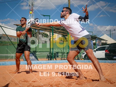 BEACH TENNIS - JOGO EXIBIÇÃO TENNIS HALL